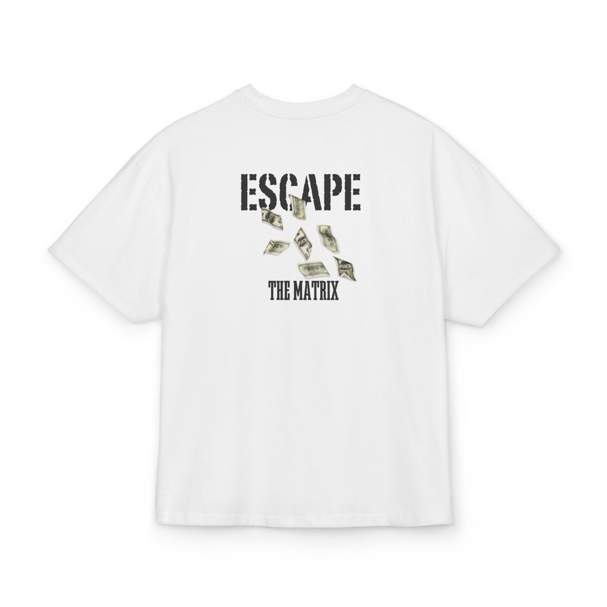 REALITY IS OPTIONAL, ESCAPE THE MATRIX OVERSIZED T-SHIRT