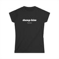 GEMEINE LEUTE SIND DOOF. NETTE LEUTE SCHLUCKEN, HALB-TAILLIERTES T-SHIRT