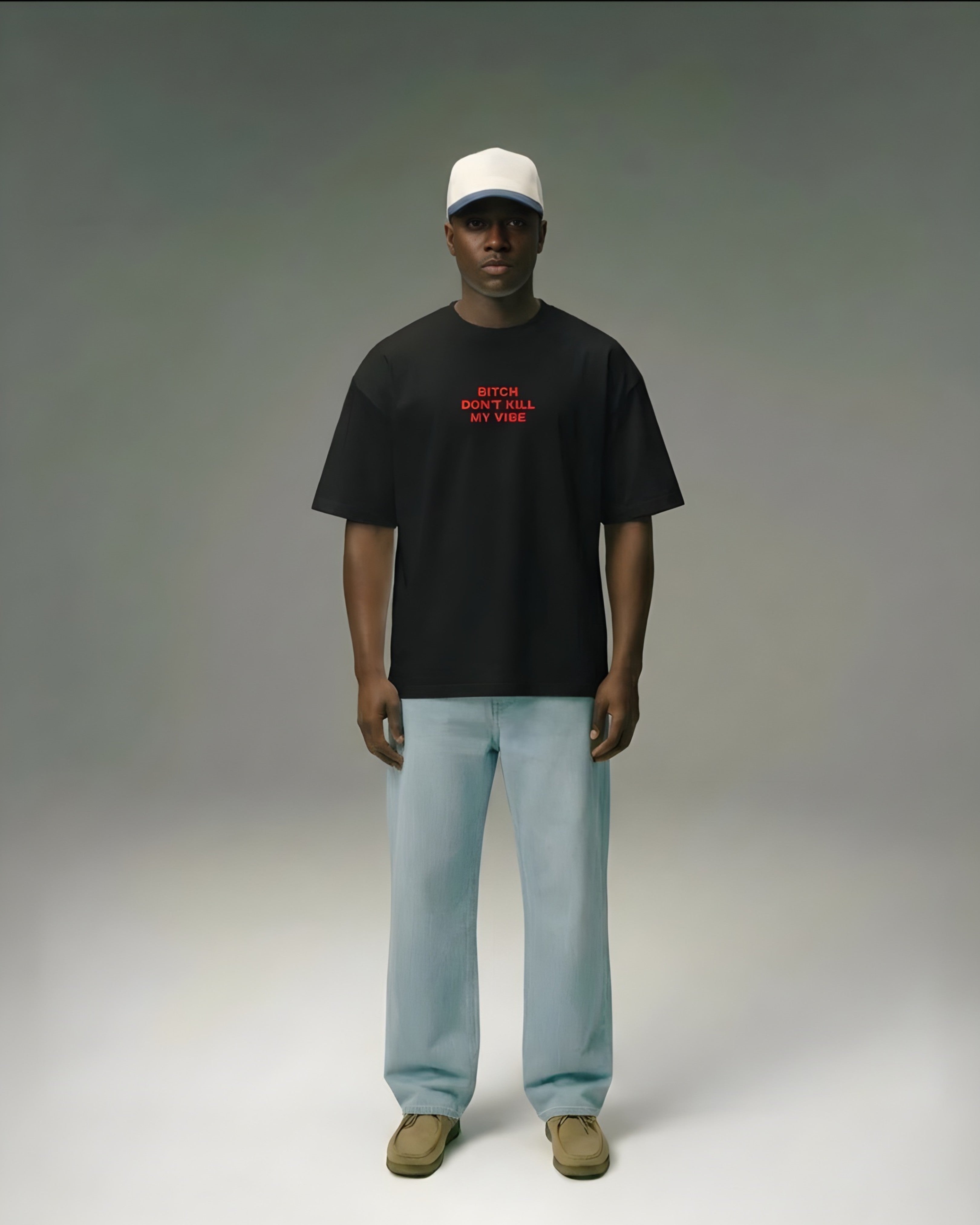 BITCH_DONT_KILL_MY_VIBE_BLACK_OVERSIZED_T-SHIRT