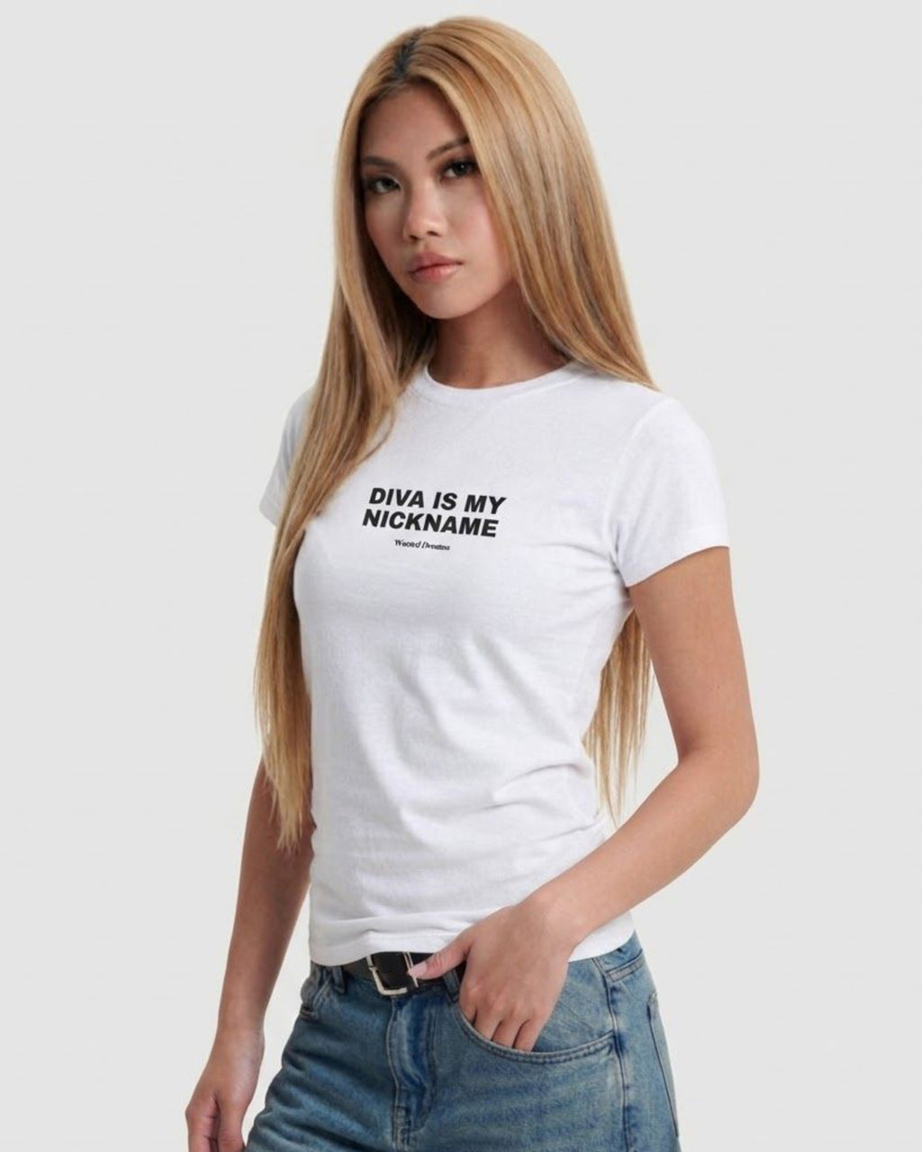 DIVA IS MY NICKNAME SEMI-FITTED T-SHIRT