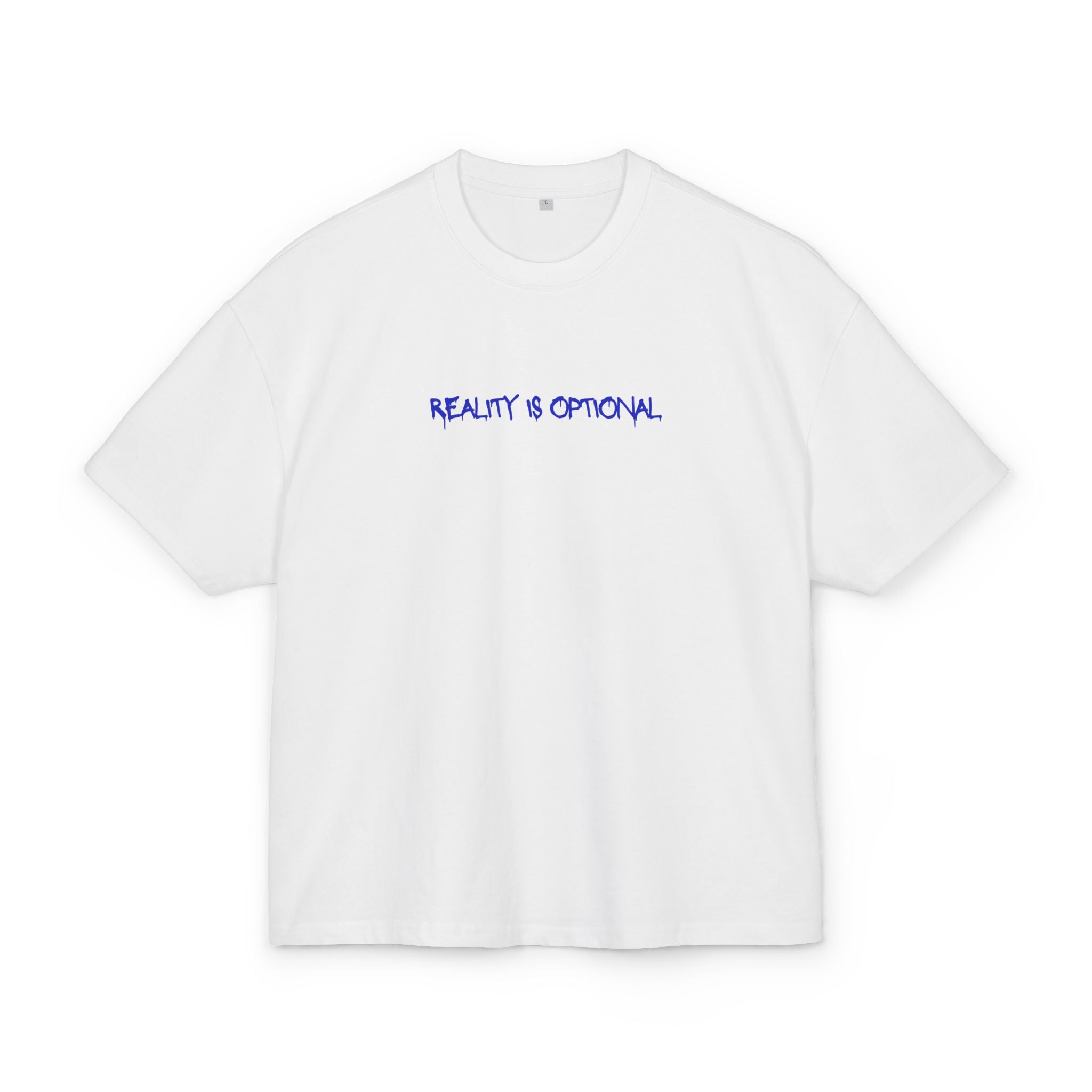 REALITY IS OPTIONAL, ESCAPE THE MATRIX OVERSIZED T-SHIRT