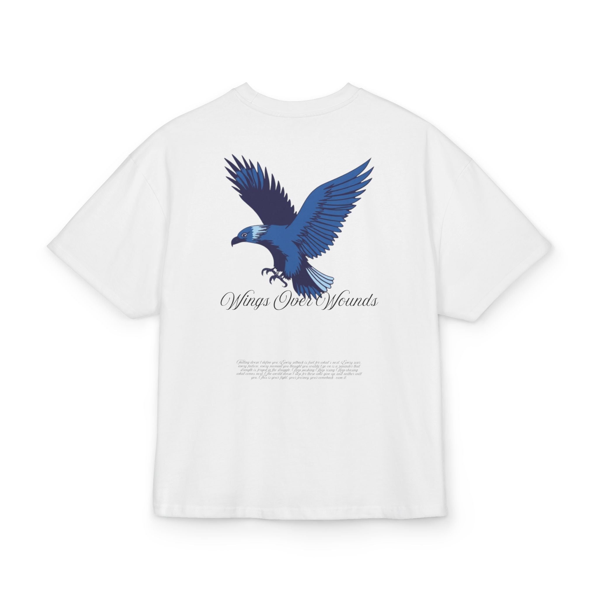 WINGS OVER WOUNDS OVERSIZED T-SHIRT